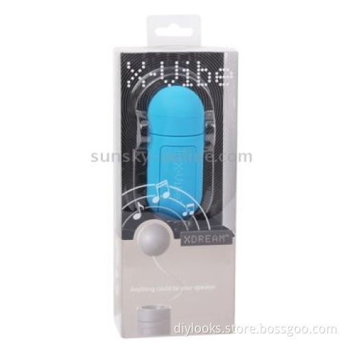 Capsule Style Portable Resonance Speaker (Blue)